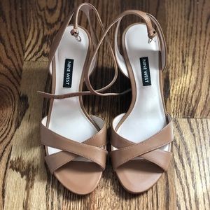 Nine West wedges size 7.5.